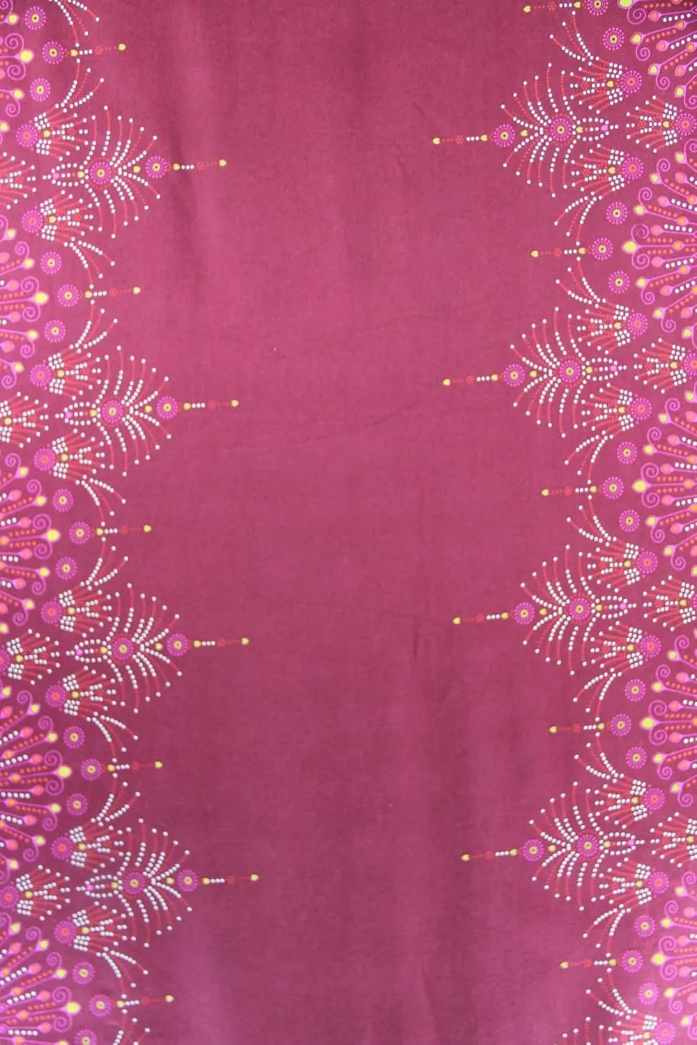 Beautybatik Women Wide Leg Palazzo Pants Plus Size Hippie Bohemian Flora Printed 1X 2X 3X