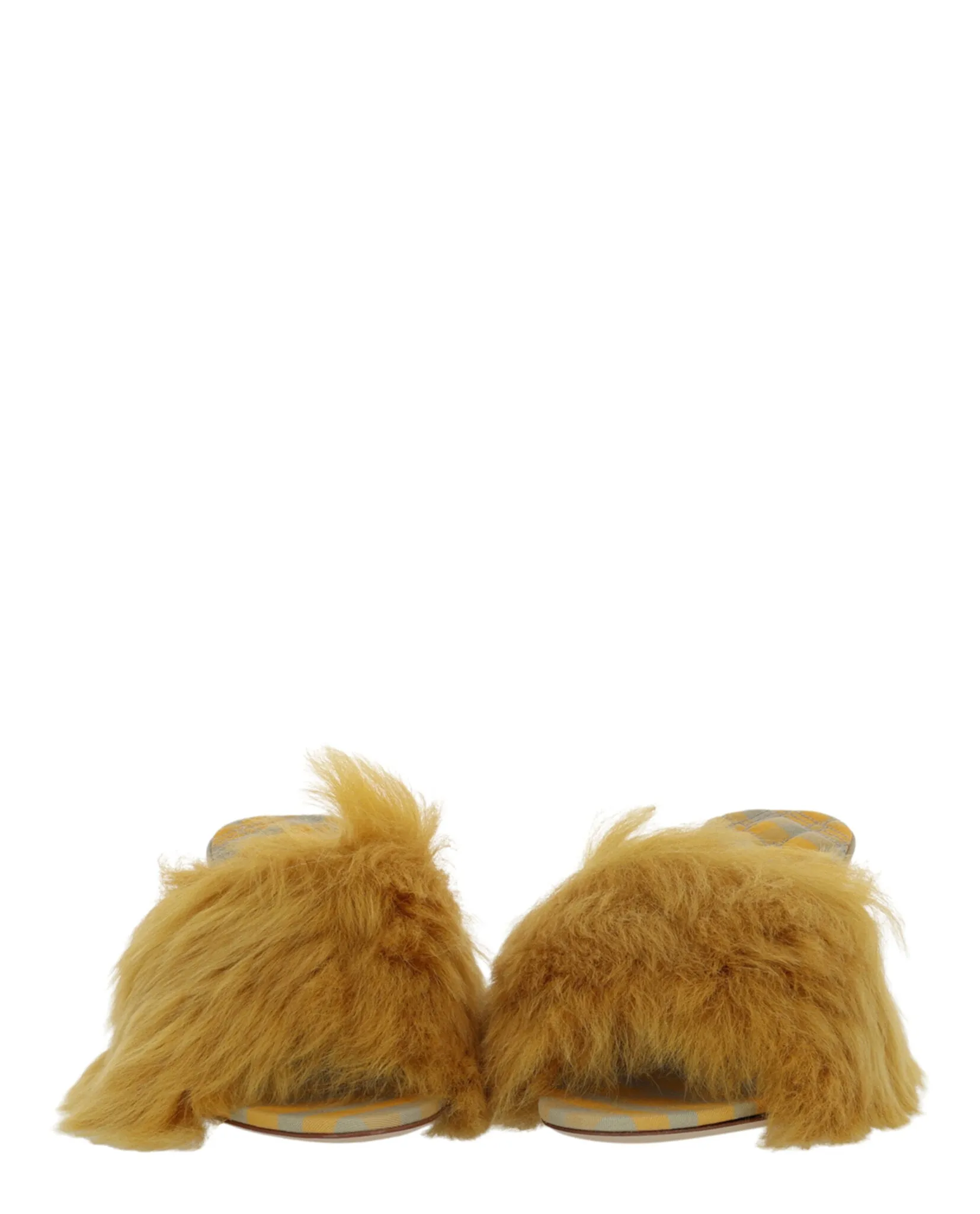 Burberry Jackie Shearling Mules by Carro Luxury Maison