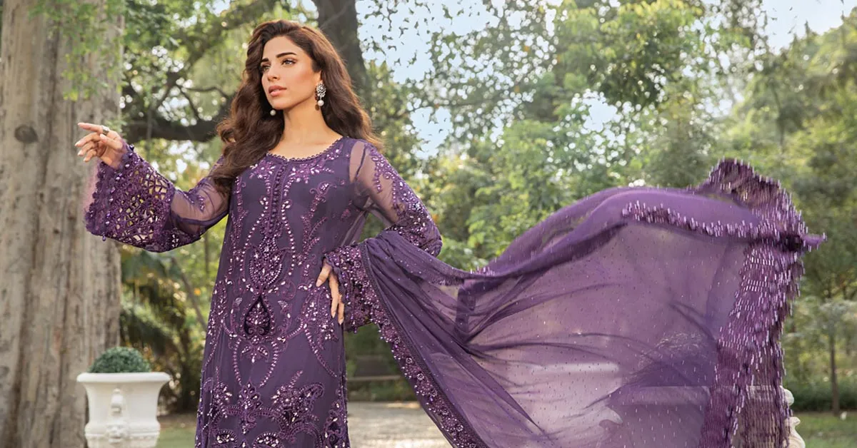 MARIA.B Chiffon Luxury Formals – MPC-24-102