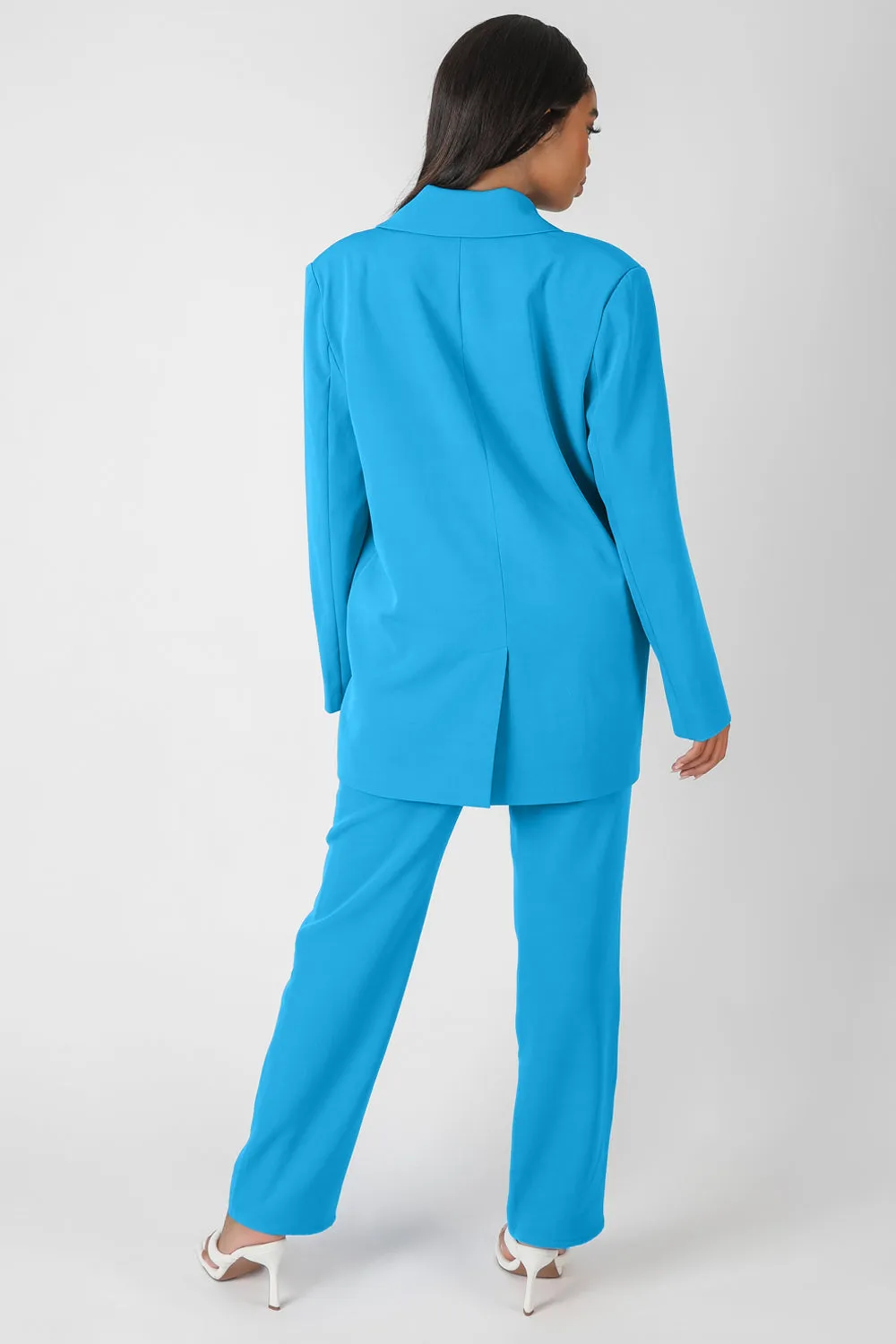 Oversized Blazer Blue